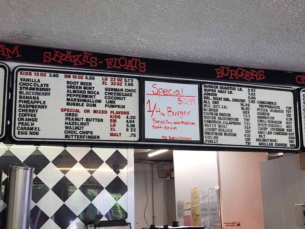 ALF'S Homemade Ice Cream & Burgers Menu image 1