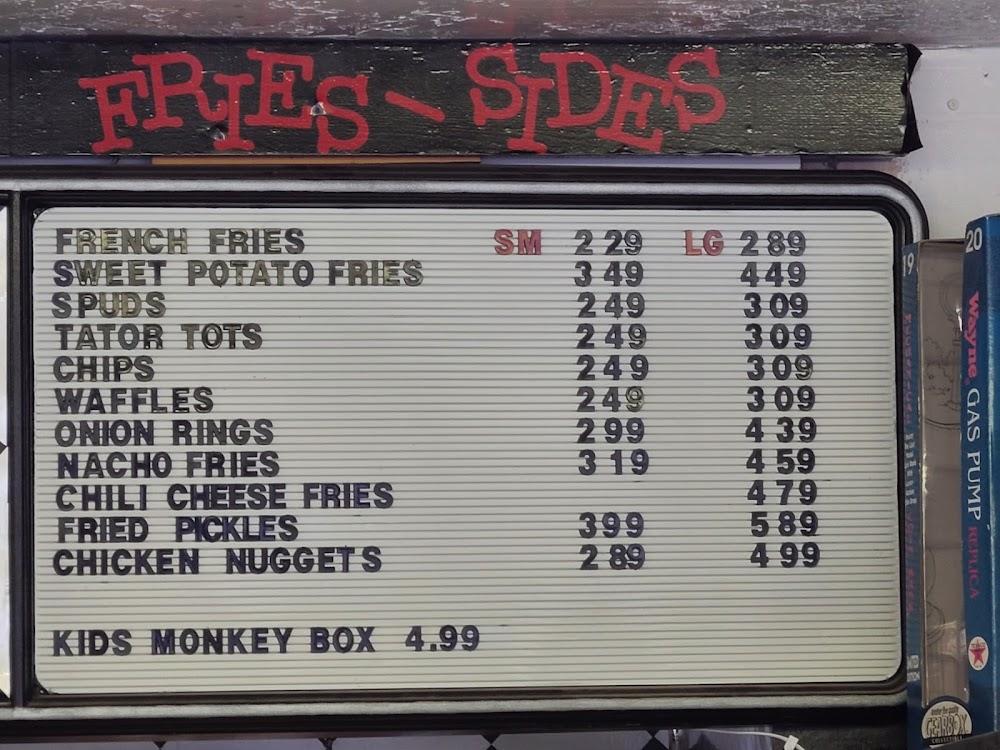 ALF'S Homemade Ice Cream & Burgers Menu image 2