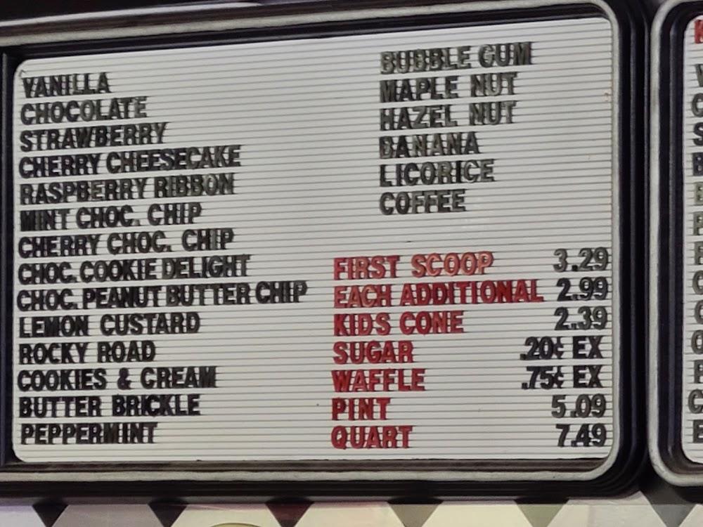 ALF'S Homemade Ice Cream & Burgers Menu image 4